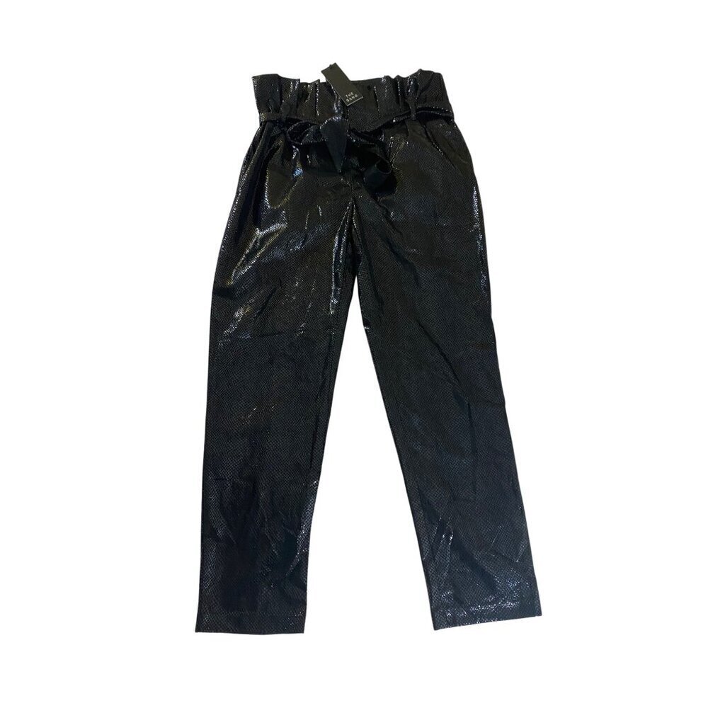 NWT The Sang Women's Liquid Black Classic City Pants - Large